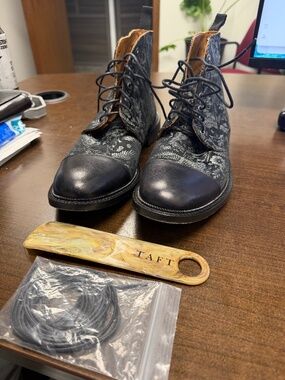 MEN’S TAFT “JACK BOOT” in Dark Sky, size 10.4 (43.5 EU)